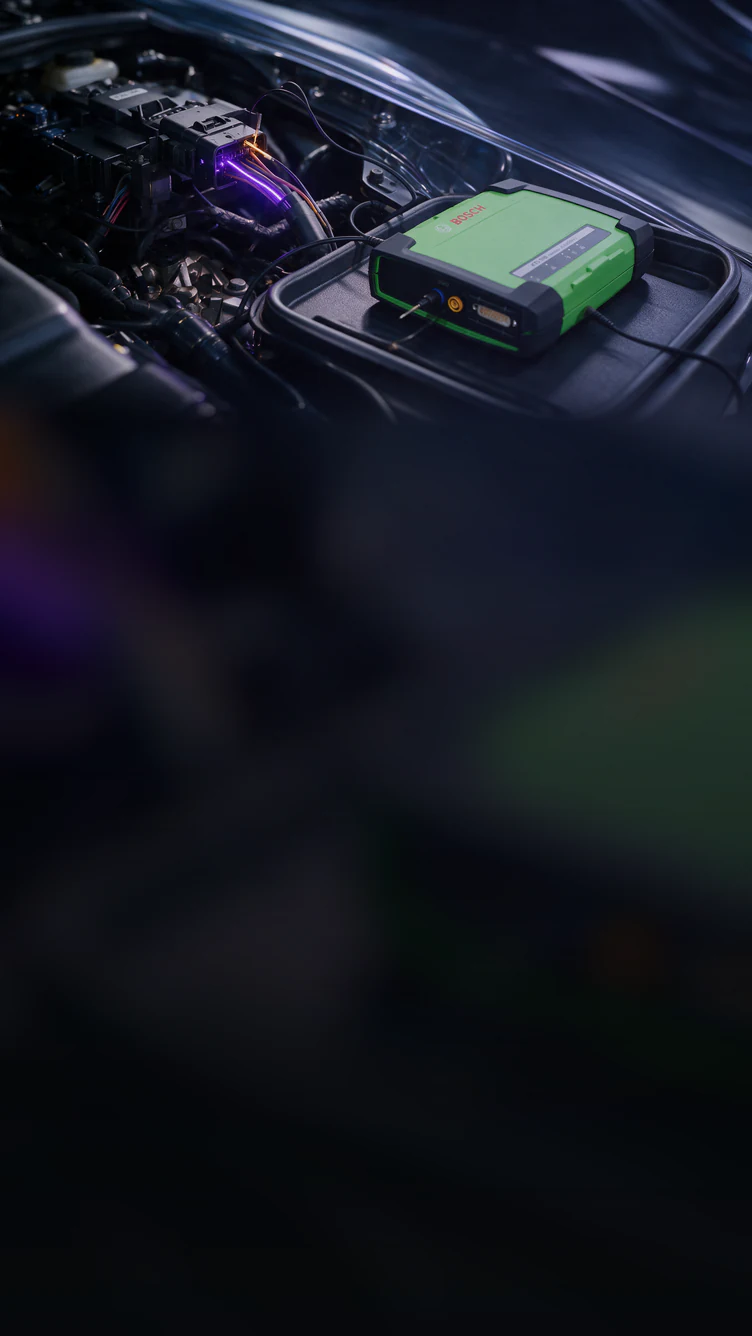 Conceptual X-ray visualisation of G63 electrical diagnostics